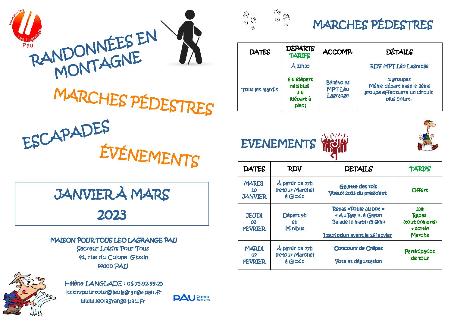 2 Programme Janvier à Mars 2023 - à consulter